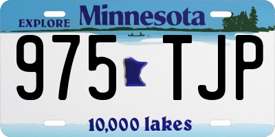 MN license plate 975TJP