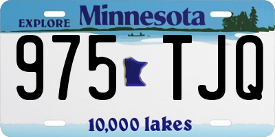 MN license plate 975TJQ