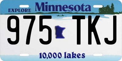 MN license plate 975TKJ