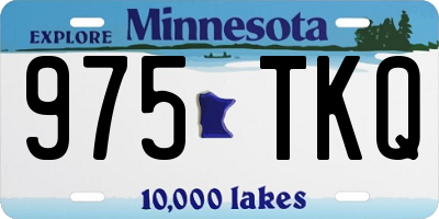 MN license plate 975TKQ