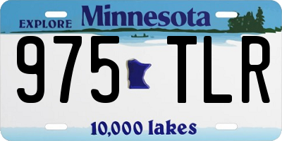 MN license plate 975TLR
