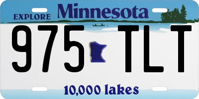 MN license plate 975TLT