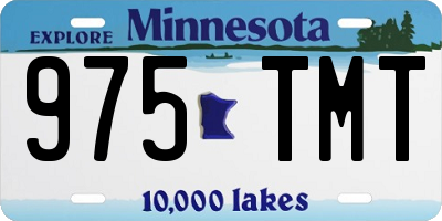 MN license plate 975TMT