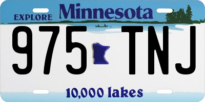 MN license plate 975TNJ