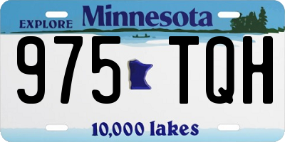MN license plate 975TQH