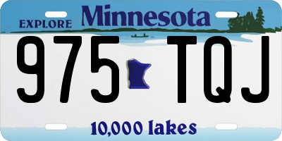 MN license plate 975TQJ