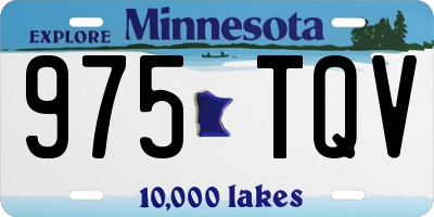 MN license plate 975TQV