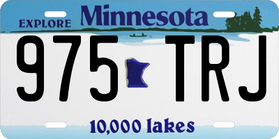 MN license plate 975TRJ