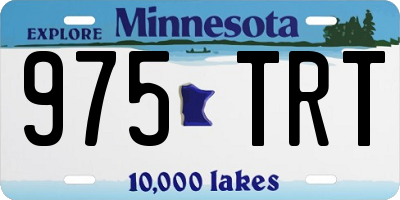 MN license plate 975TRT