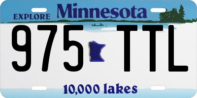 MN license plate 975TTL