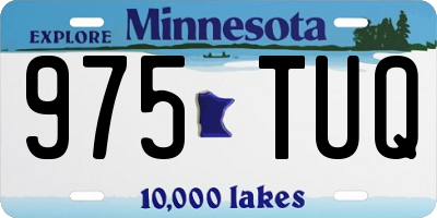 MN license plate 975TUQ