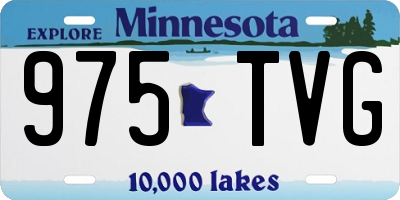 MN license plate 975TVG