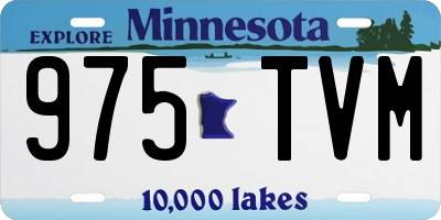 MN license plate 975TVM