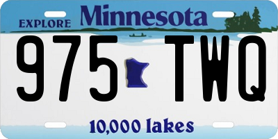 MN license plate 975TWQ