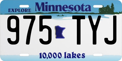 MN license plate 975TYJ