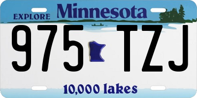 MN license plate 975TZJ