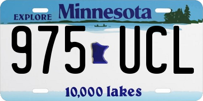 MN license plate 975UCL