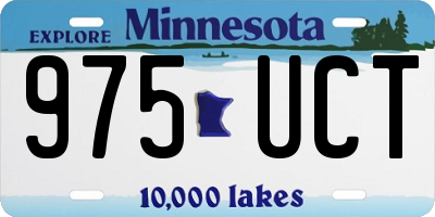 MN license plate 975UCT