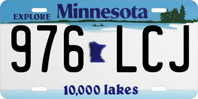 MN license plate 976LCJ
