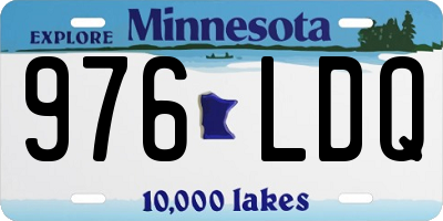 MN license plate 976LDQ