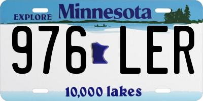 MN license plate 976LER