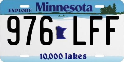 MN license plate 976LFF