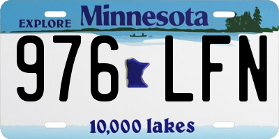 MN license plate 976LFN