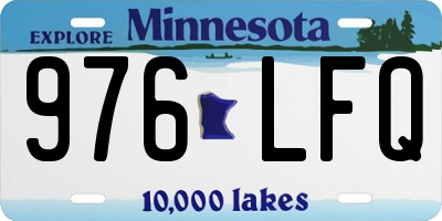 MN license plate 976LFQ
