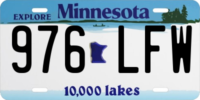 MN license plate 976LFW