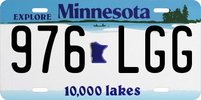 MN license plate 976LGG