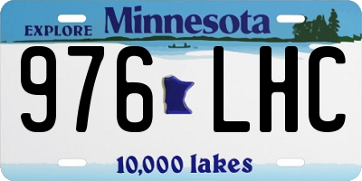 MN license plate 976LHC