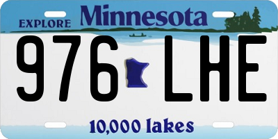 MN license plate 976LHE