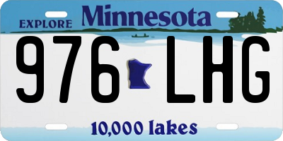 MN license plate 976LHG