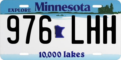 MN license plate 976LHH