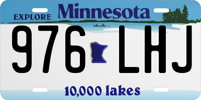 MN license plate 976LHJ