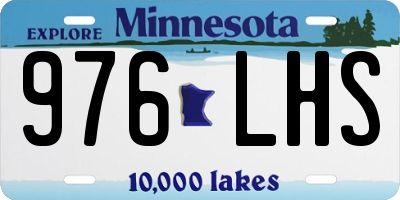 MN license plate 976LHS