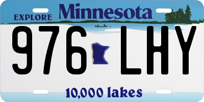 MN license plate 976LHY