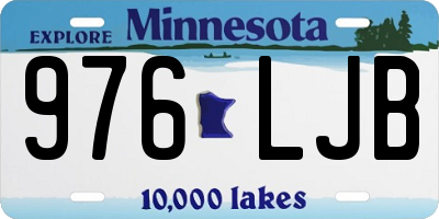 MN license plate 976LJB
