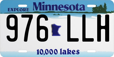 MN license plate 976LLH