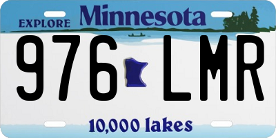 MN license plate 976LMR