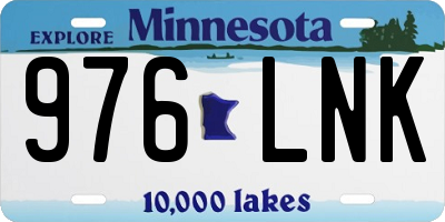 MN license plate 976LNK