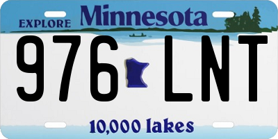 MN license plate 976LNT