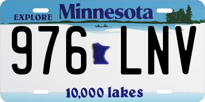 MN license plate 976LNV