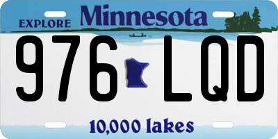 MN license plate 976LQD