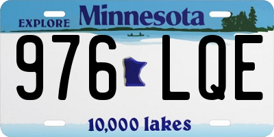 MN license plate 976LQE