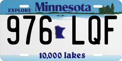MN license plate 976LQF