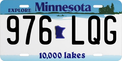 MN license plate 976LQG