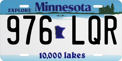 MN license plate 976LQR