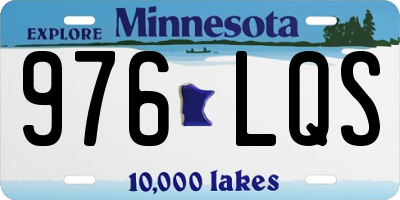 MN license plate 976LQS