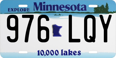 MN license plate 976LQY